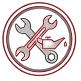 Symbol für regelmäßige Wartung und Instandhaltung von Maho Deckel Mikron Fräsmaschinen.